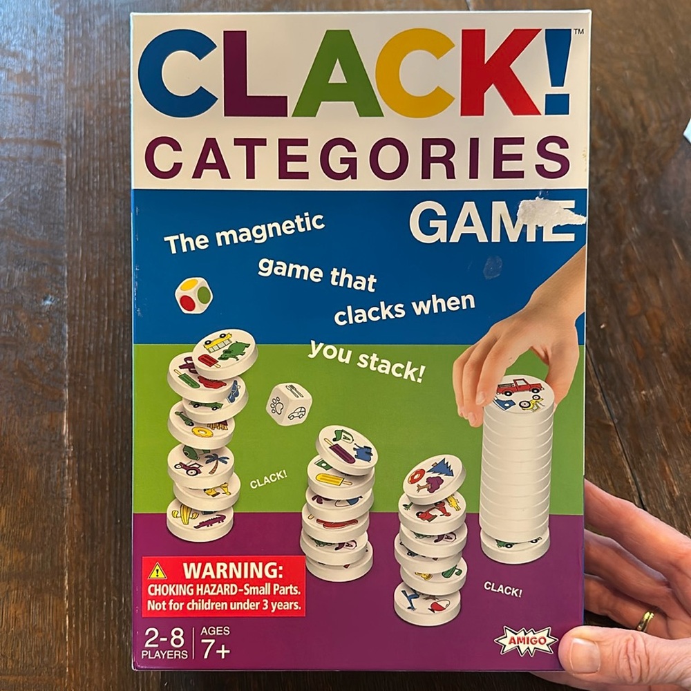 CLACK! Categories Game Educational Ages 7+